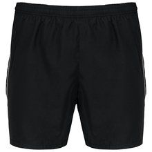 Short deportivo poliéster Black S