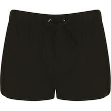 Short Retro mujer algodón Negro XXL