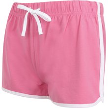 Short Retro mujer algodón Rosa XS