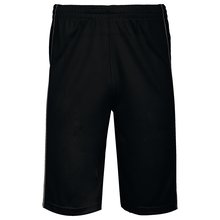 Shorts de baloncesto hombre Negro L