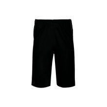 Shorts baloncesto mujer poliéster Negro M