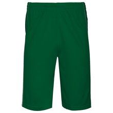 Shorts baloncesto niños poliéster Verde 10/12 ans