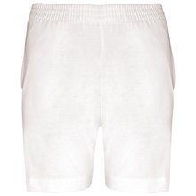 Shorts deportivos infantil de algodón Blanco 12/14 ans