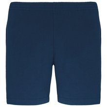 Shorts deportivos mujer algodón Azul S