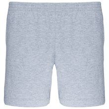 Shorts deportivos mujer algodón Gris XL