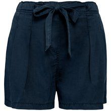 Shorts eco holgados mujer Washed Navy Blue XS