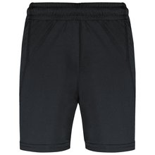 Shorts equipaciones niños poliéster Negro 10/12 ans