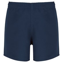 Shorts de rugby niño con cintura elástica Azul 10/12 ans