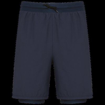 Short  2 en 1 hombre Navy XL