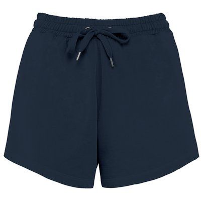 Short algodón de mujer Washed Navy Blue XL