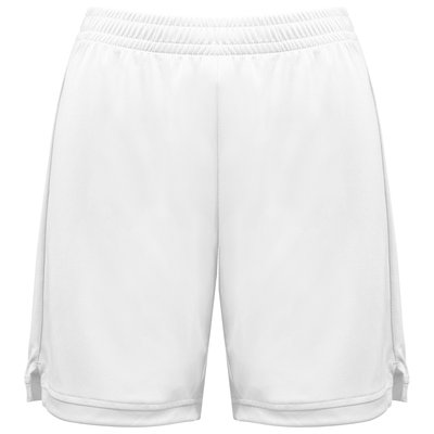 Short de baloncesto para mujer White 3XL