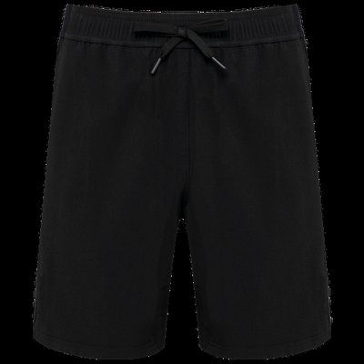 Short bicolor con bolsillos Black S