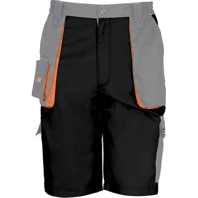 Short de trabajo Black / Grey / Orange 32 UK