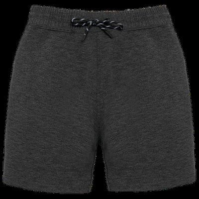 Short de chándal para mujer con cintura elástica Deep Grey Heather XXL