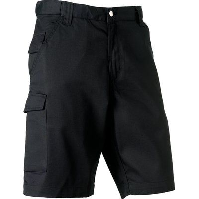 Short de trabajo con cintura elástica Black 28 UK