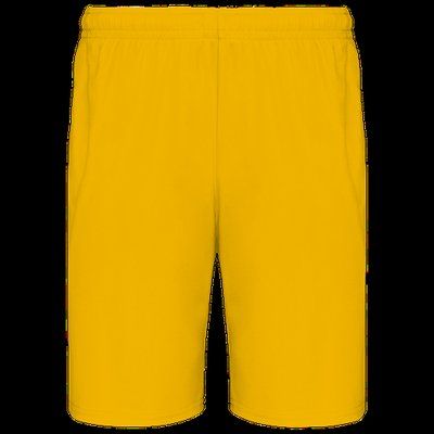 Short equipaciones ligero elástico Sporty Yellow XS