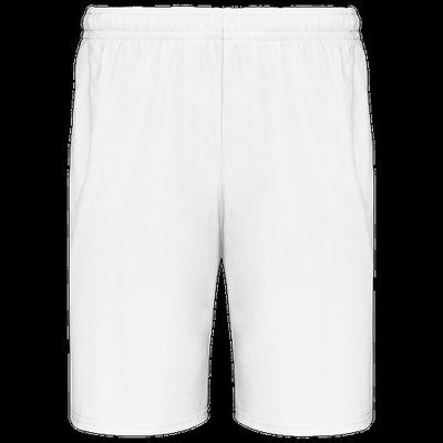 Short equipaciones ligero elástico White 3XL