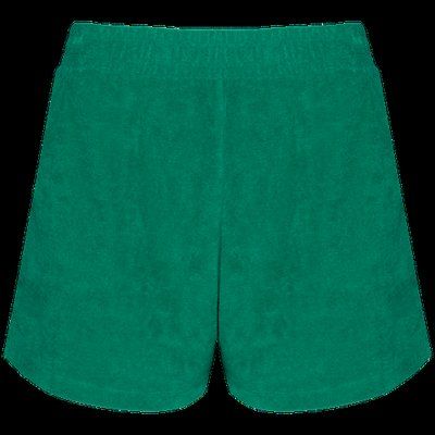 Short de rizo con bolsillos Malachite Green L