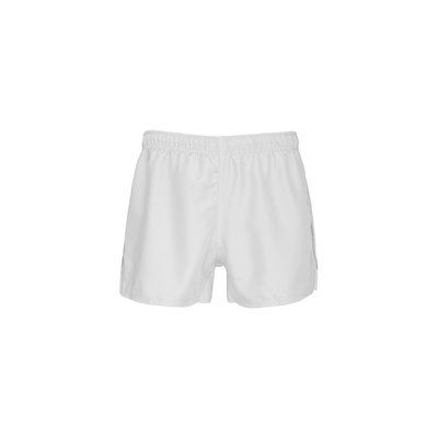 Short de rugby unisex con cintura elástica White 4XL