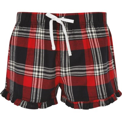 Short Tartán mujer tejido franela