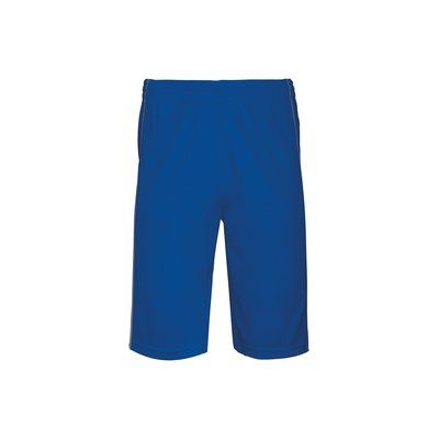 Shorts baloncesto mujer poliéster Azul L