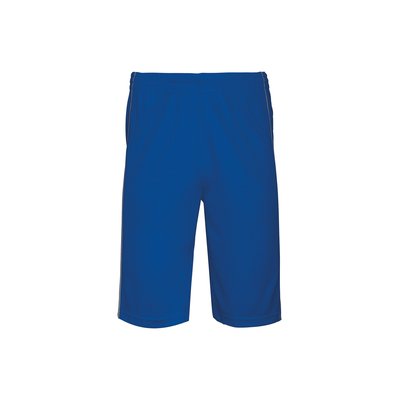 Shorts baloncesto mujer poliéster Azul S