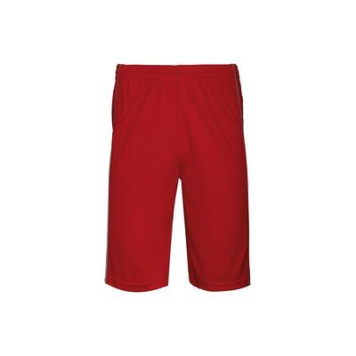 Shorts baloncesto mujer poliéster Sporty Red XXL