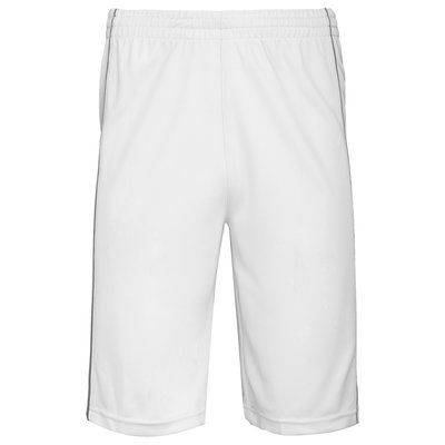 Shorts baloncesto niños poliéster White 12/14 ans