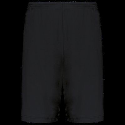 Shorts deportivos hombre algodón Black S