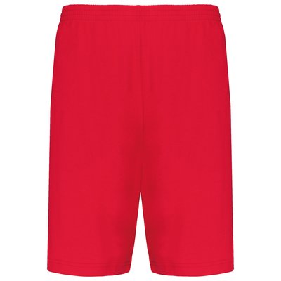 Shorts deportivos hombre algodón Rojo L