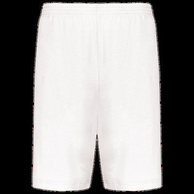 Shorts deportivos hombre algodón White XL