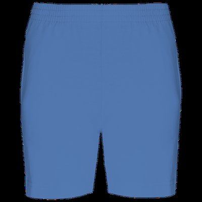 Shorts deportivos infantil de algodón Light Royal Blue 10/12 ans