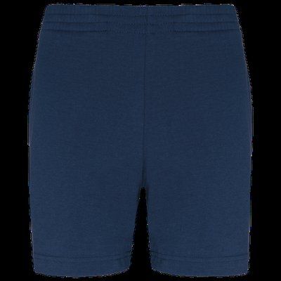 Shorts deportivos infantil de algodón Navy 12/14 ans