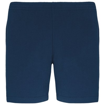 Shorts deportivos mujer algodón Azul XXL