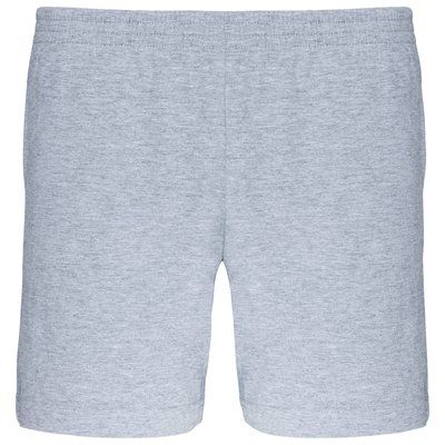 Shorts deportivos mujer algodón Oxford Grey XS