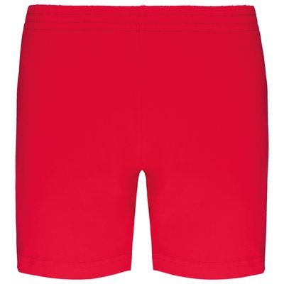 Shorts deportivos mujer algodón Red XXL