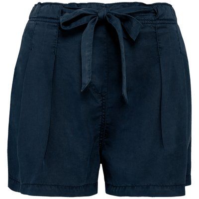 Shorts eco holgados mujer Washed Navy Blue XL