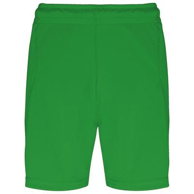 Shorts equipaciones niños poliéster Green 6/8 ans