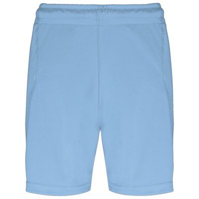 Shorts equipaciones niños poliéster Sky Blue 10/12 ans