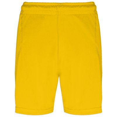 Shorts equipaciones niños poliéster Sporty Yellow 6/8 ans