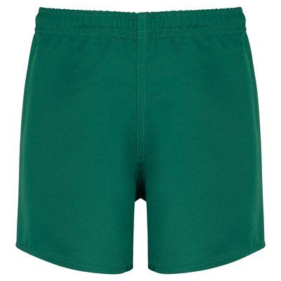 Shorts de rugby niño con cintura elástica Dark Green 12/14 ans