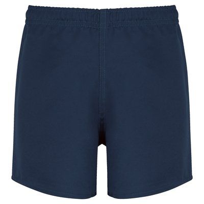 Shorts de rugby niño con cintura elástica Sporty Navy 6/8 ans