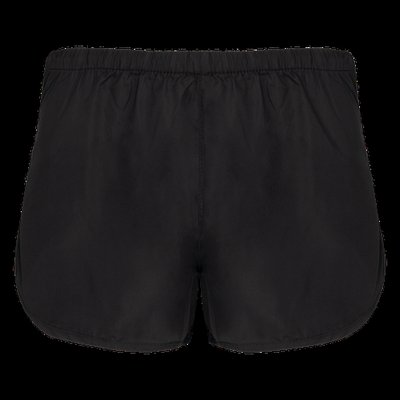 Shorts running ligeros para mujer Negro XL