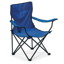 Silla Plegable de Camping Azul