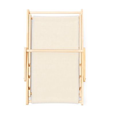 Silla Plegable Mascotas Madera/Canvas Natu