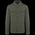 Sobrecamisa felpa perchada hombre Washed Organic Khaki 3XL