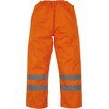 Sobrepantalón impermeable de alta visibilidad Hi Vis Orange 3XL