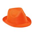 Sombrero en diferentes colores de poliéster Naranja