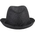 Sombrero estilo Panamá Black 57 cm