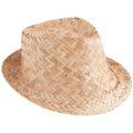 Sombrero de Paja Unisex Ala Corta Natural